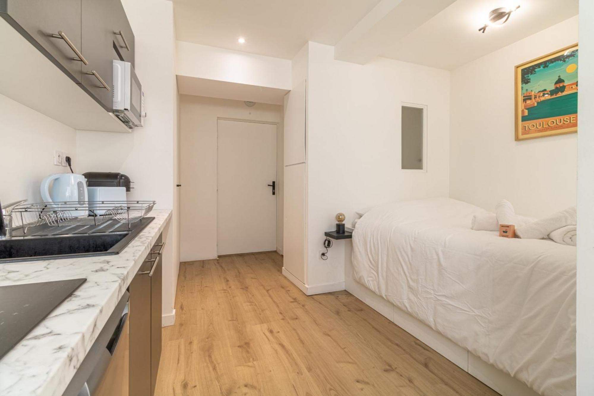 Comfortable And Quiet Studio Toulouse Exterior foto